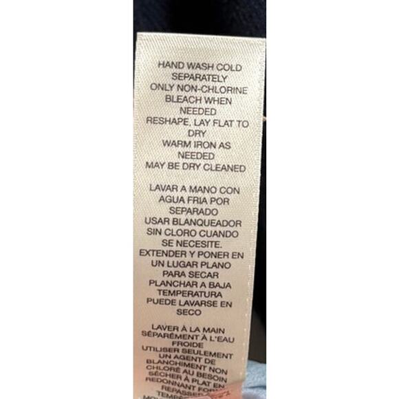 Chico's New Women's Floral Indigo Hope Pullover Sweater  Size 2/Large - Picture 9 of 14